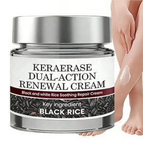 Crème Réparatrice - 50g Hydratante Apaisante au Riz Noir | Crème de soulagement | pour le Matin, Nuit, Après-Douche, Maquilla