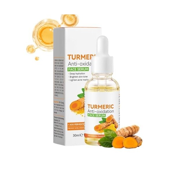 Liquide pour la peau du visage - Liquide hydratant pour le visage pour femme - 30 ml - Solution apaisante et raffermissante -