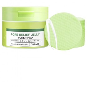 Disques Toniques Visage - 70 pièces apaisants doux hydratants - Disques toniques raffermissant les pores pour femme - Pour un