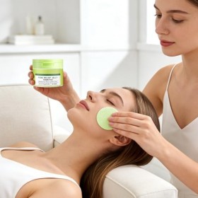 Disques Toniques Visage - 70 pièces apaisants doux hydratants - Disques toniques raffermissant les pores pour femme - Pour un