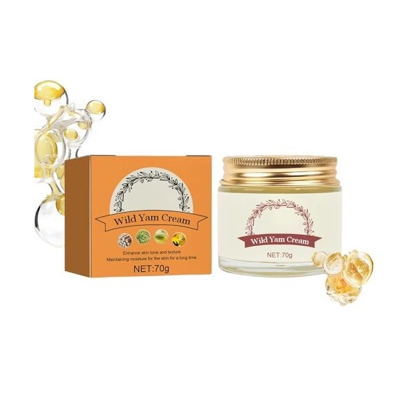 Crème Hydratante Pour Le Visage - 70g Baume Nourrissant Naturel | Crème Visage Naturelle Pour Peau Sèche | Pour Femmes Hommes