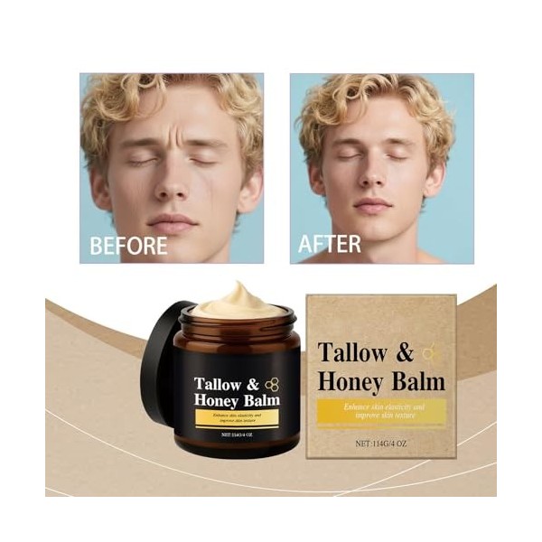 Tisujune Crème Hydratante Visage Peau Sèche | Soin Visage Et Cou Homme | Lotion Nourrissante Intensive Hydratation Naturelle 