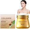 Crème Visage Collagène Escargot,Crème Hydratante Anti-Rides et Régénérante,Soin Éclaircissant Réparateur et Raffermissant,Tex...