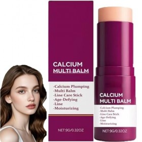 Baume multi-volume au calcium - Bâton de calcium - Bâton hydratant au collagène coréen - Crème anti-rides pour femme - Bâton ...