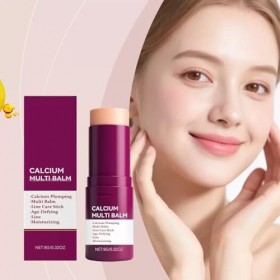 Baume multi-volume au calcium - Bâton de calcium - Bâton hydratant au collagène coréen - Crème anti-rides pour femme - Bâton ...