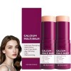 Baume multi-volume au calcium - Bâton de calcium - Bâton hydratant au collagène coréen - Crème anti-rides pour femme - Bâton ...