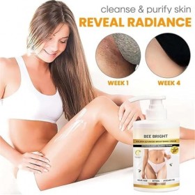 UNPREE Bee Bright Kolirin Crème éclaircissante professionnelle raffermissante multi-usages, ingrédients naturels, réduit en p
