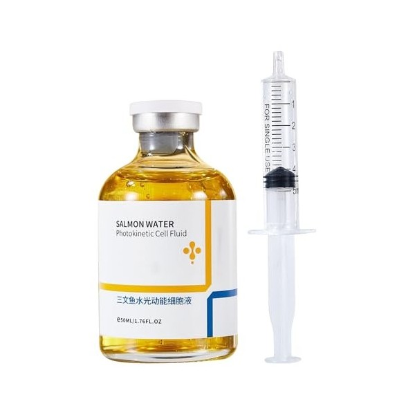 FxaumsGxuk Huile Visage - Huile Éclaircissante 50ml,Soin Hydratant Nourrissant Longue Durée Doux pour Hommes Femmes Peau Sens