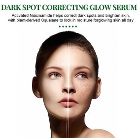 lmoikesz Femmes Visage Taches de rousseur sérum Imperfections dissolvant Dames Portable éclaircissant hydratant élimination d