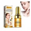 Six-peptide Solution anti-rides, huile exfoliante blanchissante naturelle pour taches sombres et acanthosis nigricanes, huile...