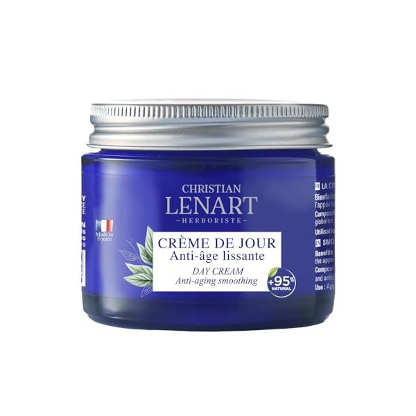 CHRISTIAN LENART – Crème de Jour anti-âge lissante aux vertus du Bourgeon de Hêtre et de la Vitamine E 60ml - 95% dingrédien