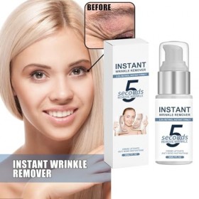 Crème Anti-Rides 5 Secondes, Crème Anti Rides Puissant Immediat Femme, Creme Wrinkle Power Liftante Instantanée, Creme Hydrat...
