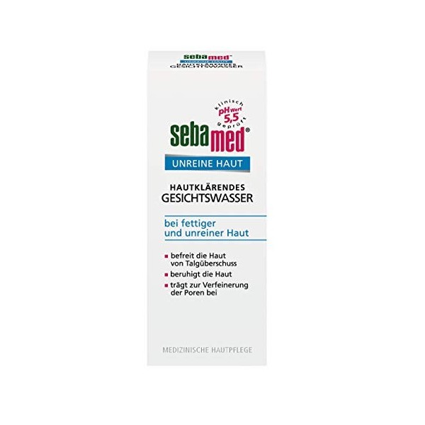SEBAMED Unreine Haut hautklärendes Gesichtswasser, 200 ml Solution