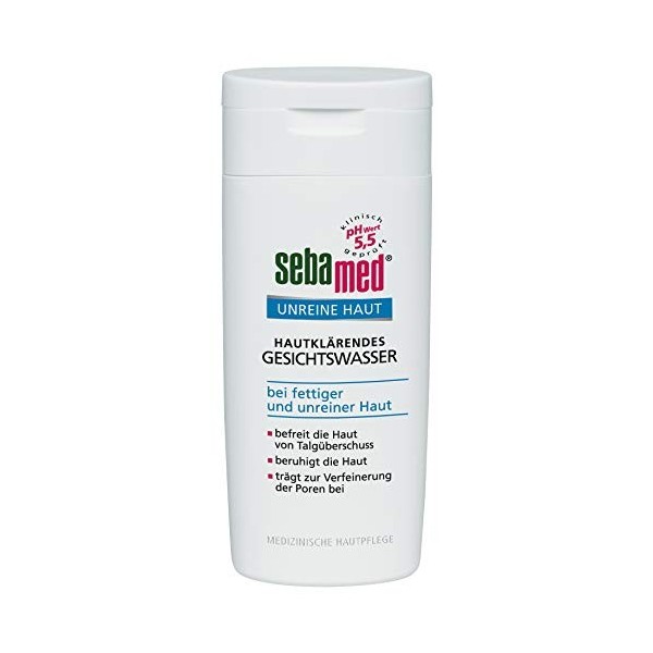 SEBAMED Unreine Haut hautklärendes Gesichtswasser, 200 ml Solution