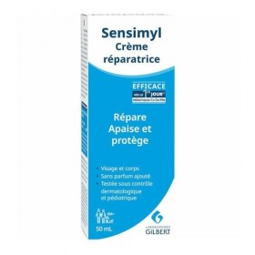 Gilbert Sensimyl Crème Réparatrice Visage et Corps 50 ml Crème Jour et Nuit