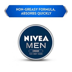 Nivea Men Moisturiser Cream, 75ml Ship from India 