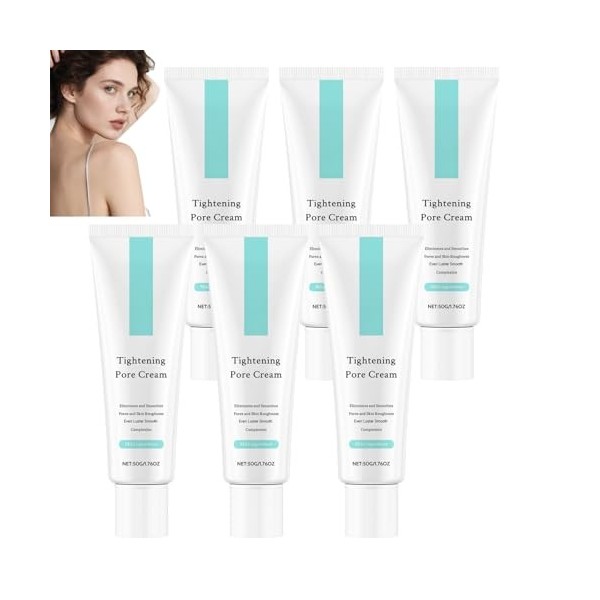 Crème affinante pour les pores, Soin minimisant les pores du visage, Crème visage rafraîchissante et hydratante pour peaux gr...