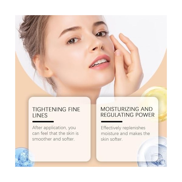 Sérum au rétinol pour le visage,rajeunissement anti-âge à la vitamine E,lisse les ridules,réduit les rides et améliore lélas ...