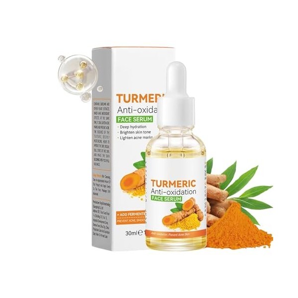 Soin Visage Liquide - Soin Hydratant Visage Femme - 30 ml Solution Raffermissante à Absorption Rapide Quotidien Pour Salon Ma