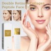 Sérum de traitement au peptide de collagène au double rétinol, crème faciale anti-âge, sérum raffermissant aux peptides, crèm