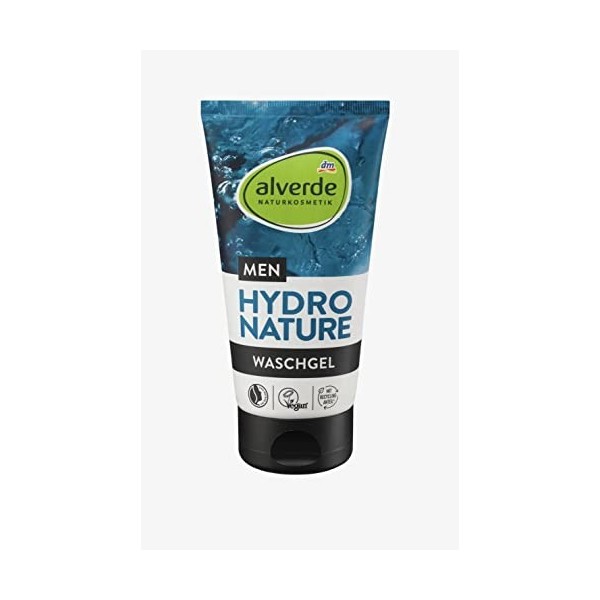 alverde MEN Hydro Nature Gel lavant 150 ml