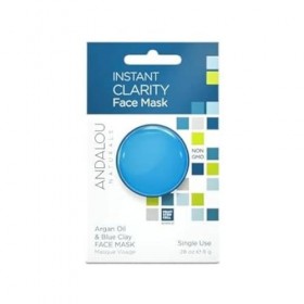 Andalou Naturals Instant Clarity Clay Mask, 0.28 Ounce by Andalou Naturals