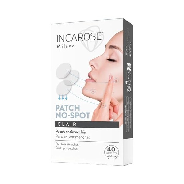 Incarose Patch Anti-Taches 40 Patchs Crème Jour et Nuit