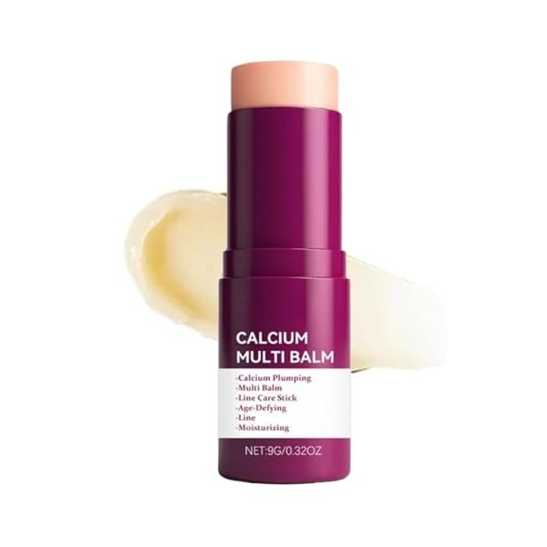 Calcium Multi Balm Volume Stick Collagène Coréen Hydratant Anti-Âge Raffermissant Soin de la Peau Pour Les Yeux Visage et Cou...