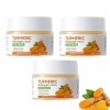 Crème Visage au Curcuma et à la Vitamine C,Crème au Anti Taches,Creme Hydratante Visage Anti-Âge,Cream Éclaircissante Pour Le...