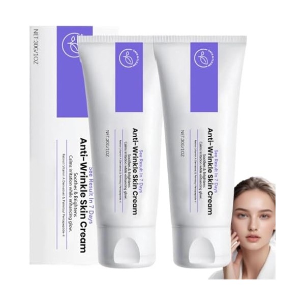 Creme Lifting Immediat Visage,Wrinkle Power Filling,Anti rides Puissant Immediat,Crème Anti-Rides Pour éliminer Les Ride,lift...