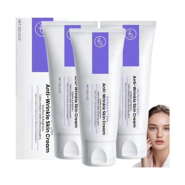 Creme Lifting Immediat Visage,Wrinkle Power Filling,Anti rides Puissant Immediat,Crème Anti-Rides Pour éliminer Les Ride,lift...