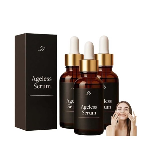 Sérum Anti-âge Luxeveria, Anti Rides Puissant Immediat, Serum Anti Age, Sérum Visage Hydratant Anti-âge Herbionyx à Lacide H ...