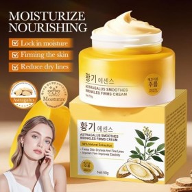 Crème Antirides Raffermissante Aux lastragale, Creme Anti Rides Femme, Crème Raffermissante Pour Le Visage, Creme Hydratante