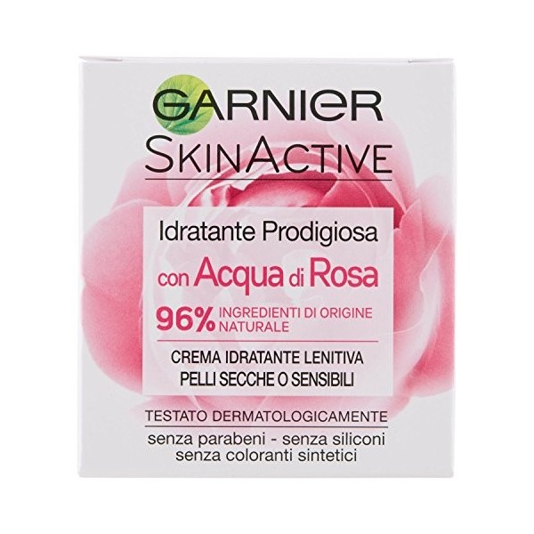 Garnier Hydratante Prodigieuse Nourrissante Crème Riche pour Peaux Sèches ou Sensibles, 50 ML