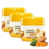 Crème Visage Au Curcuma et à la Vitamine C,Creme Anti Tache Visage,Creme Eclaircissante,Crème Hydratante Au Collagène Pour Le...