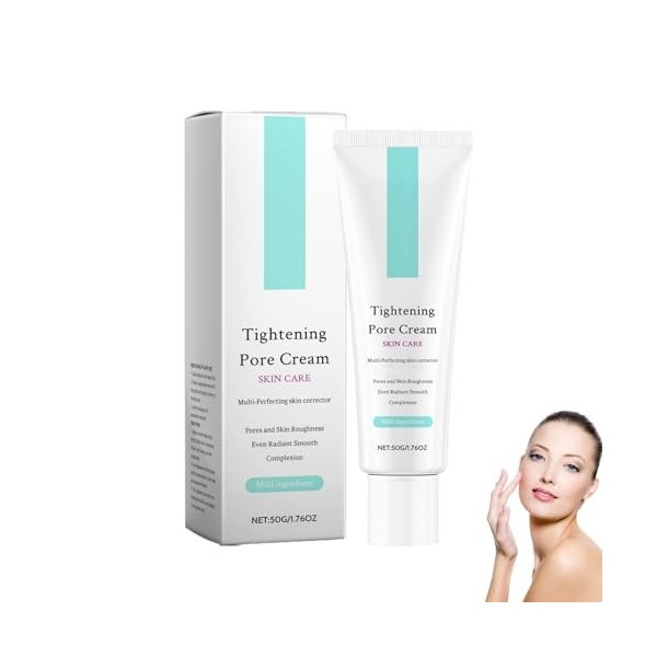 CrèMe Affinante Pour Les Pores Et Hydratante Visage - CrèMe Matifiante Pour Peaux Grasses, CrèMe RafraîChissante Et Hydratant...