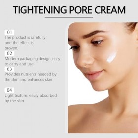 CrèMe Affinante Pour Les Pores Et Hydratante Visage - CrèMe Matifiante Pour Peaux Grasses, CrèMe RafraîChissante Et Hydratant...