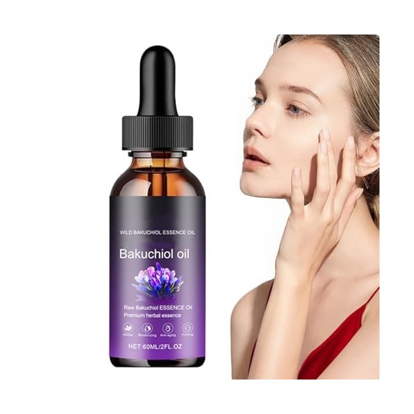 Huile Visage Femme, 60ml Huile De Soin Pour La Peau, Huiles Hydratante Pour Types De Peaux, Sérum Pour Visage Nourrit, Huiles