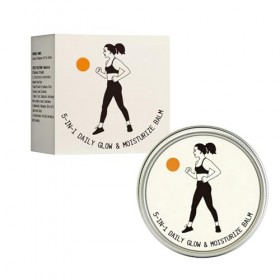 Baume Visage - Crème Équilibre Huileuse 50ml | Soin Nourrissant Visage,Pour Les Hommes, Adapté À Un Usage À La Maison, En Voy