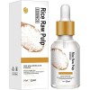 Rice Raw Pulp Face Cream, Anti-wrinkle White Rice Face Serum, White Rice Whitening Cream, Collagen White Rice Face Serum,Ligh...