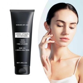 Crème lifting instantanée pour le visage - Crème anti-rides - Hydratante pendant 24 heures - Anti-âge - Réduit les rides - Ce...
