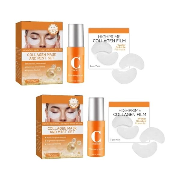 Korean Technology Film de collagène soluble, film de collagène de haute qualité et brumisateur Crème Jour et Nuit