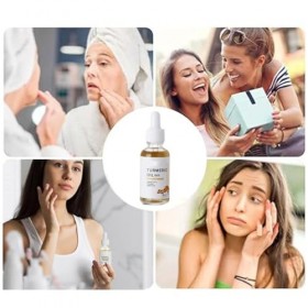 Sérums Hydratants Au Curcuma 30 Ml, Sérum éclaircissant Pour Le Visage, Essence Hydratante Réparatrice Et Hydratante, Sérums ...