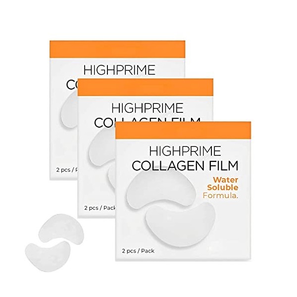 Korea Highprime Collagen Soluble Film, Anti-aging Smooths out Fine Lines and Wrinkle, Highprime Collagen Film. 3box Crème Jo...