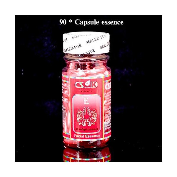 90 pièces/boîte Capsules de vitamine E sérum pour le visage visage Essence du visage Spot acné éliminant les rides Anti-âge h