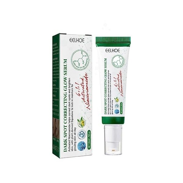 Allayu Femmes Visage Taches de rousseur sérum Imperfections dissolvant Dames Portable blanchissant hydratant hydratant élimin
