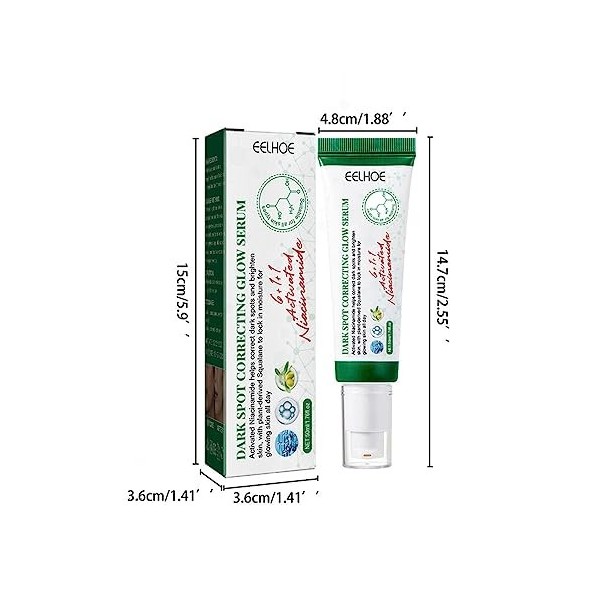 Allayu Femmes Visage Taches de rousseur sérum Imperfections dissolvant Dames Portable blanchissant hydratant hydratant élimin