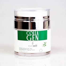 EVERWOL/Anti-rides femme et homme - Crème au collagène, acide hyaluronique/soin hydratant visage/Anti-âge - lissage immédiat/