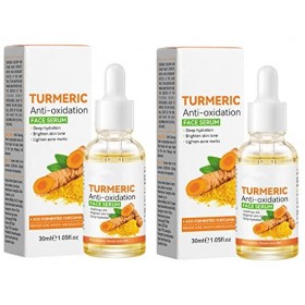 Sérum anti-oxydation au curcuma, Sérum visage anti-oxydation au curcuma, Sérum correcteur de taches brunes au curcuma, huile ...