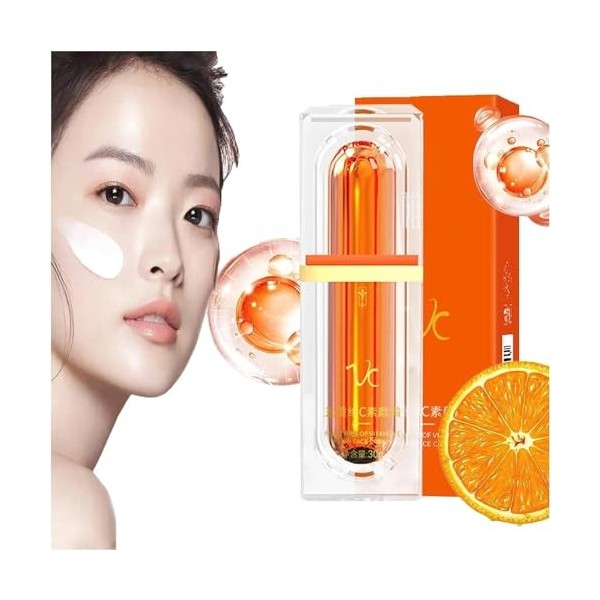 Five Vitamin C Tone-Up Cream, Five Vitamin C Natural Makeup Cream, Tone Up Cream, Hydrating Beauty Face Cream, Moisturizing T...